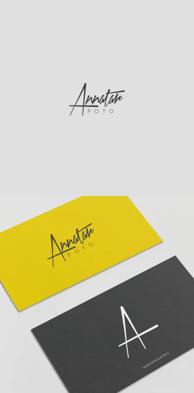 Annatar Foto - brand identity - ROIS graphic design